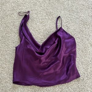 purple Zara top